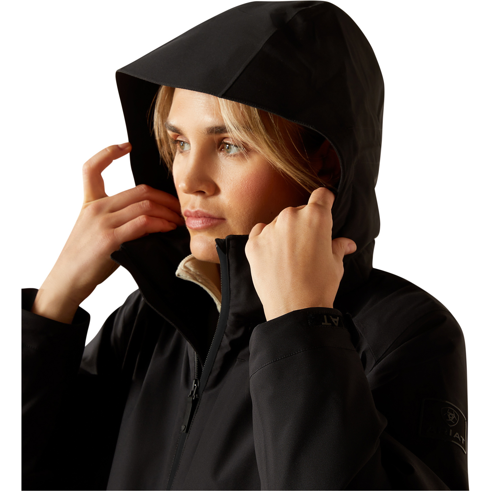 2025 Ariat Womens Outer Banks Waterproof Jacket 10062479 - Black